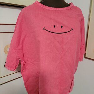 Super fun Cotton Smiley Face Top By Slate